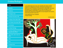 Tablet Screenshot of cristina-rodriguez.com